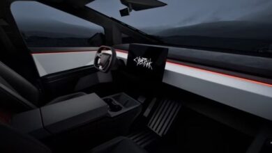 cybertruck interior