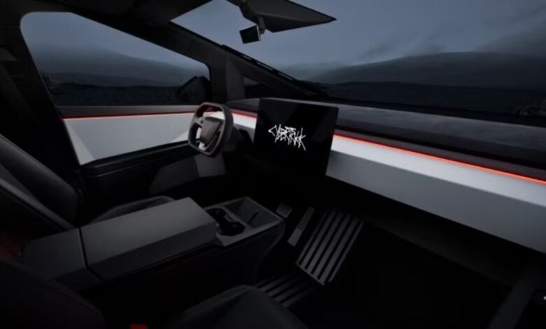 cybertruck interior